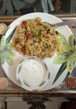 A picture of Veg dalia with curd.