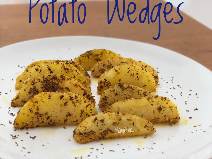 Resep Potato Wedges, Enak Banget