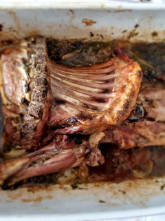Una foto de Lechazo asado