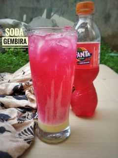 Foto resep Freakin' Happy Soda aka Soda Gembira