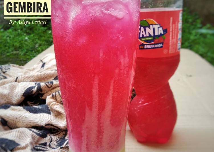 Langkah Mudah untuk Menyiapkan Freakin&#39; Happy Soda aka Soda Gembira yang Bikin Ngiler