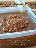 Sambal Ayam Penyet Aidilfitri