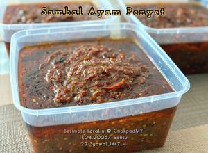Gambar Sambal Ayam Penyet Aidilfitri