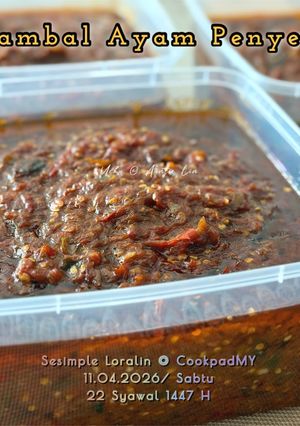 Gambar Sambal Ayam Penyet Aidilfitri