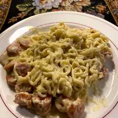 รูปของ Creamy (Indomie) Pasta