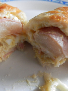 Una foto de Rollitos de pan con sorpresa
