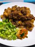 Higadito Carretillero con Yuca