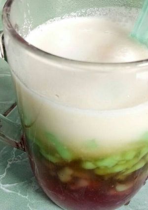 Foto resep Es Cendol pandan mutiara