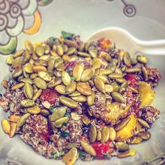 A picture of Healthy quinoa salad.