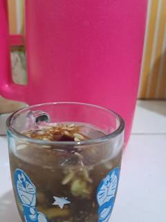 Foto resep Es timun cincau selasih