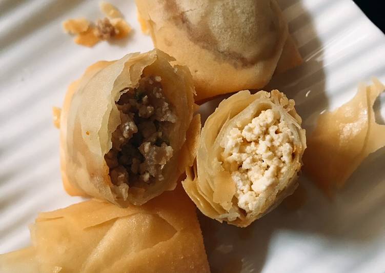 Spring roll tahu