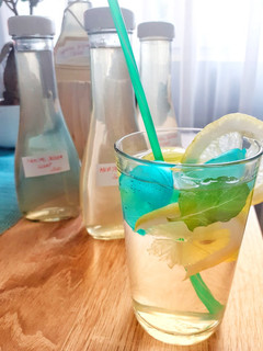 Mentás bodzaszörp🍹 recept fotója