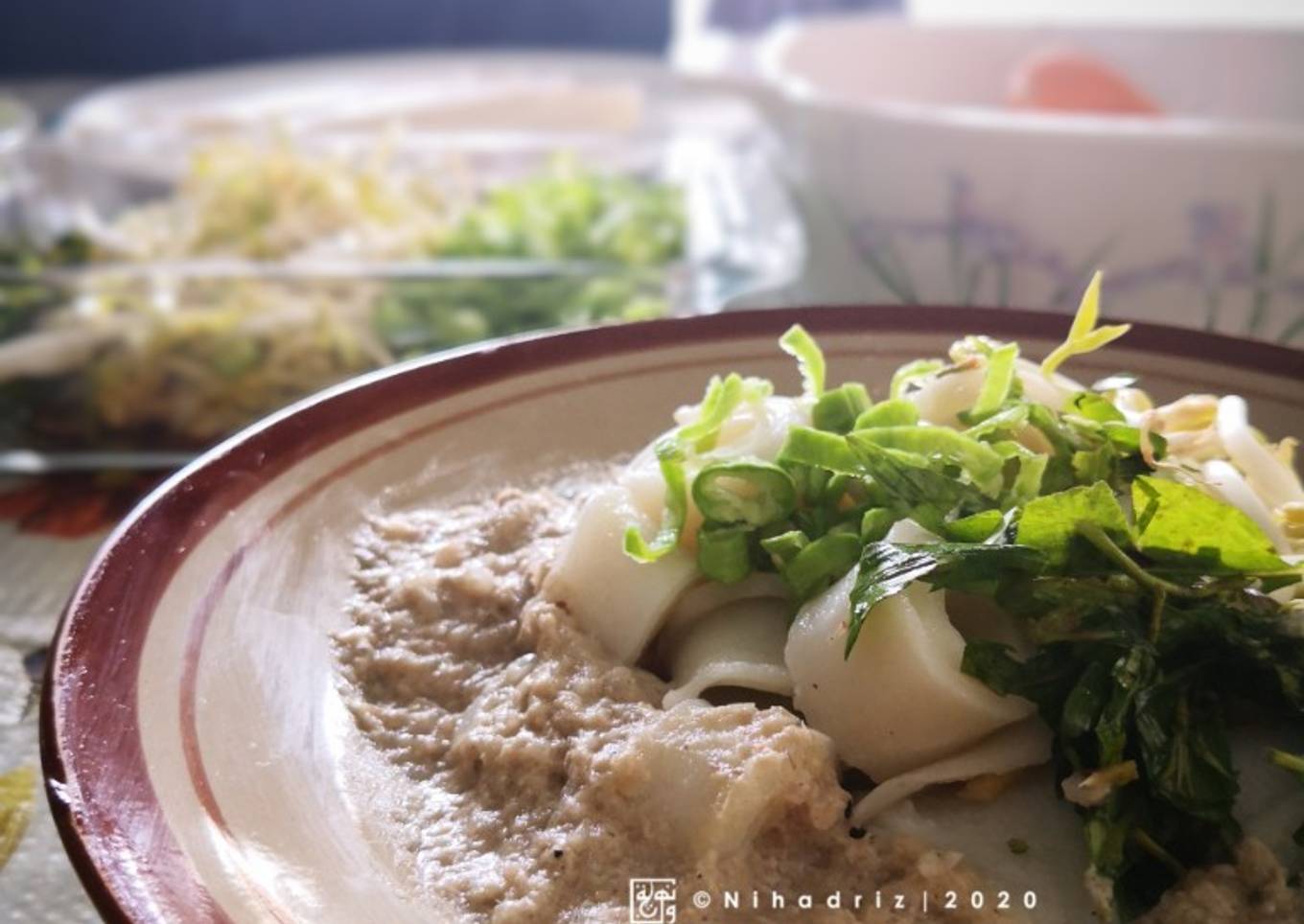 Laksam Terengganu (tanpa tepung terigu)