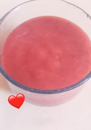 صورة لوصفة كولي الفراولة / coulis de fraise