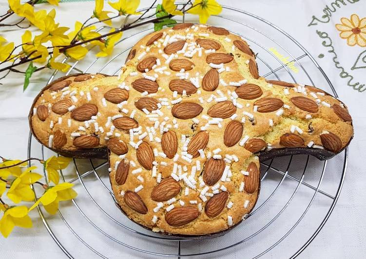 How to Prepare Award-winning Colomba pasquale veloce🕊 con cocco e gocce di cioccolato 🥥🍫