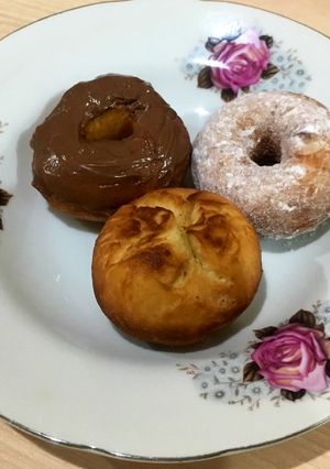 Foto resep Donat tanpa telur dan tanpa kentang by @dinartw