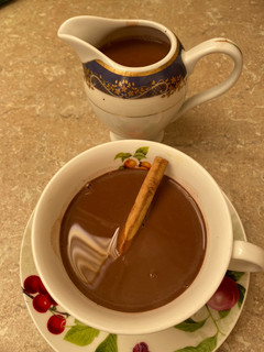 Una foto de Chocolate caliente con especias