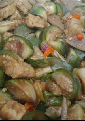Foto resep Oseng Terung Mini, Bakso Sapi, dan Tempe