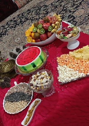 عکسی از دستور 🍉یلدای 1401🍉