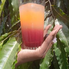 A picture of Sun raise zobo.