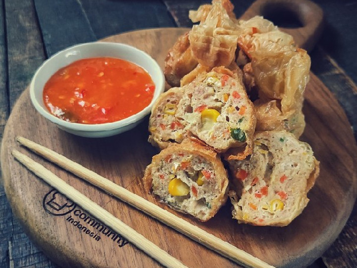 Cara Gampang Menyiapkan Gai Jor (Thai Chicken Roll) Ekonomis Untuk Dijual