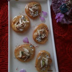 A picture of Milk powder malpua.