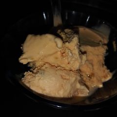 A picture of Butterscotch ice cream.
