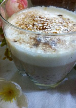 A picture of Mocha Sago Pudding.