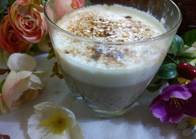 Steps to Prepare Any-night-of-the-week Mocha Sago Pudding