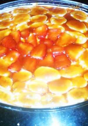 صورة لوصفة كيكة الموز والكراميل مممممم