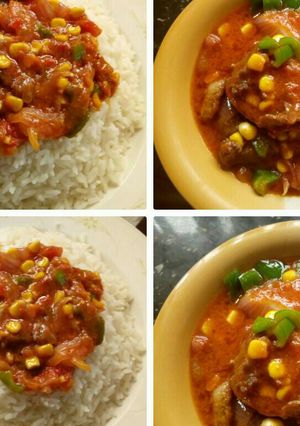 A picture of Tomato vegetable sauce.