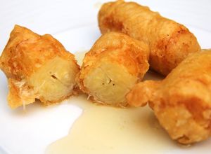 Zdjęcie przepisu Banan smażony w chrupiącej panierce.