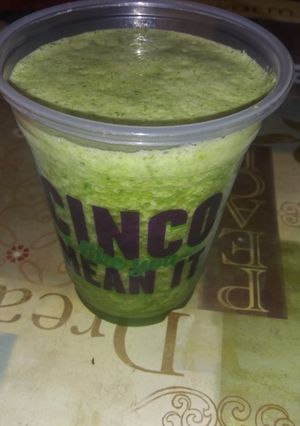 Una foto de Jugo verde