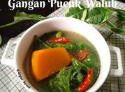 Gambar gangan pucuk labu