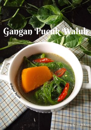 Resep Gangan Pucuk Waluh oleh dapur hyuni - Cookpad