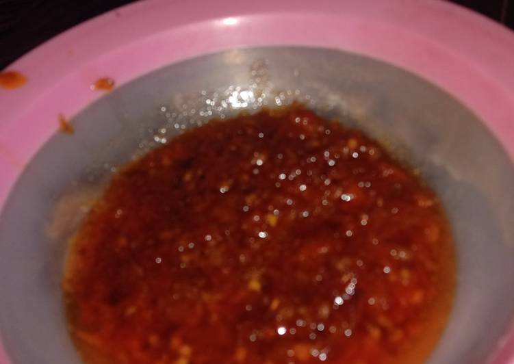 Saos/sambal ikan apa aja