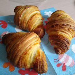 A picture of Sourdough Croissants.