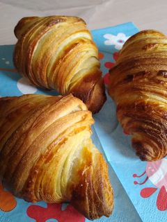 A picture of Sourdough Croissants.