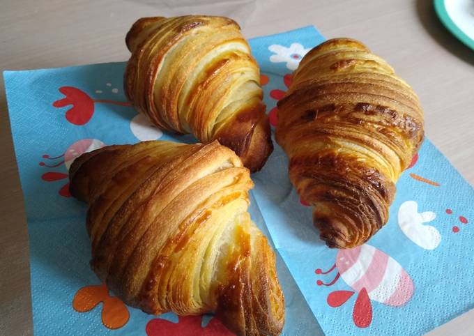 Recipe of Homemade Sourdough Croissants