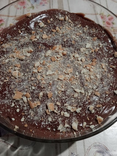 Foto de Sobremesa chocolate com bolacha