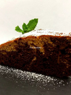 Una foto de Bizcocho de calabaza y chocolate