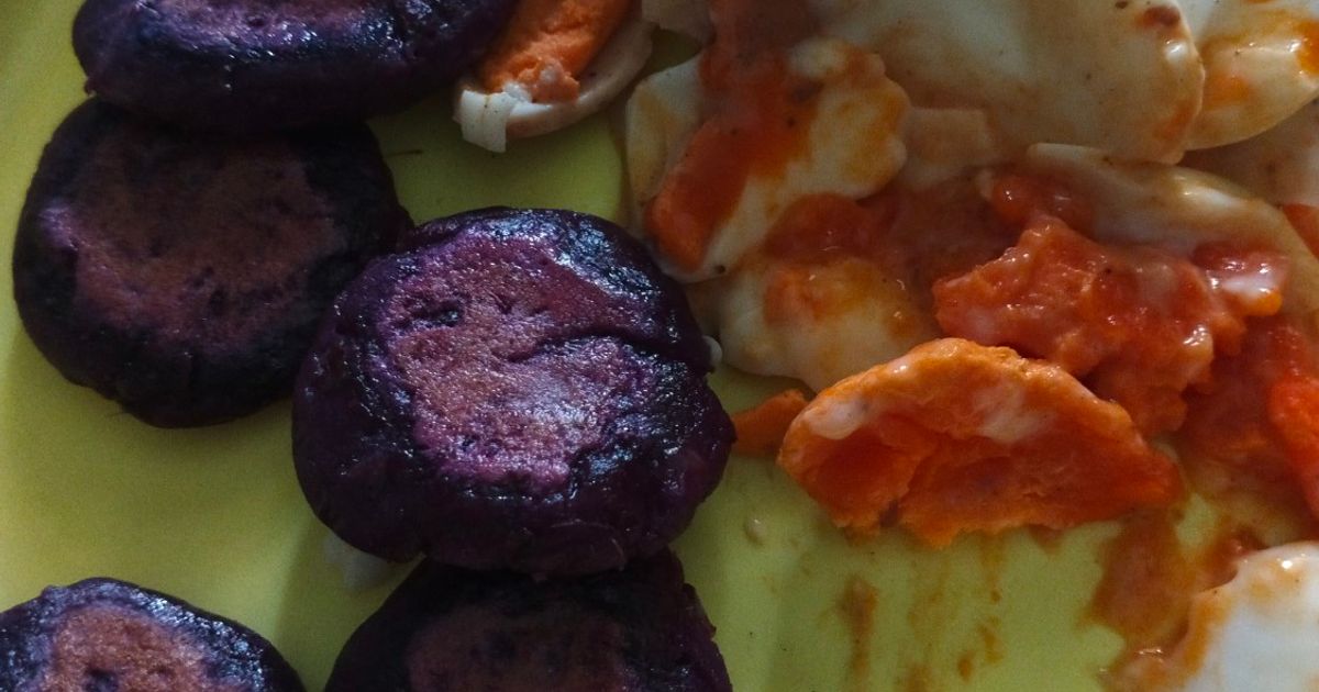 Mochi Ubi Diet (tanpa gula)