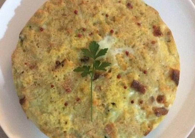 Torta salata di pane raffermo 🌷