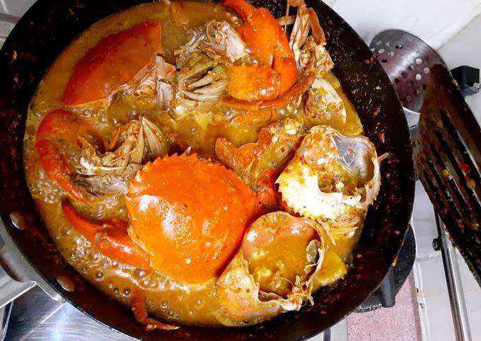 Langkah Mudah untuk Menyiapkan Kepiting saus padang, Bikin Ngiler