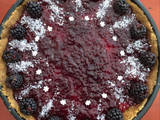 Pie de queso con zarzamora