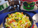 Muttakose Simamullanki Poriyal/ Cabbage Carrot Stir fry