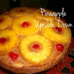 A picture of Pineapple upside down cake.