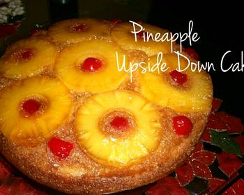 Fresh, Serving Recipe Pineapple upside down cake Delicious Simple