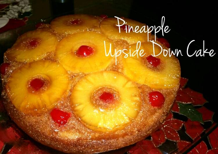 Pineapple upside down cake Pineapple upside down cake