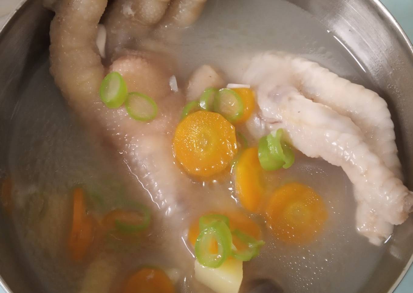 Sop ceker ayam, MPASI 12m